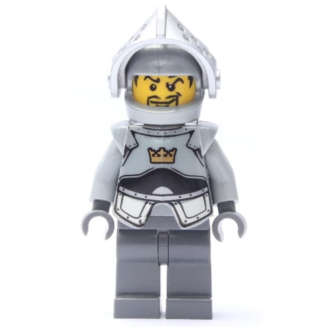 Knight, Gray, Armor, Helmet with Visor