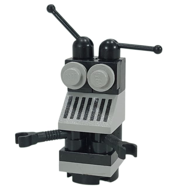 Classic Space Droid - Black and Grey