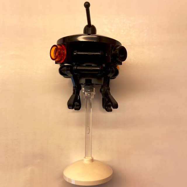 Imperial Probe Droid (White Dish Stand, Lever on Top)