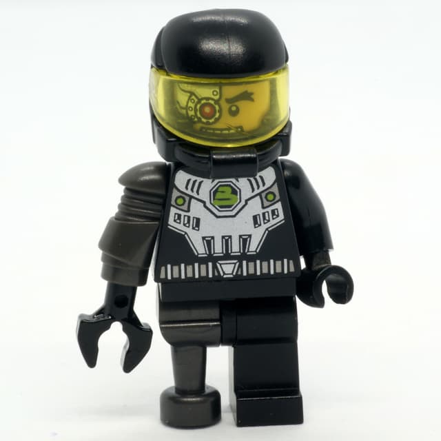 Space Villain - Flat Silver Peg Leg