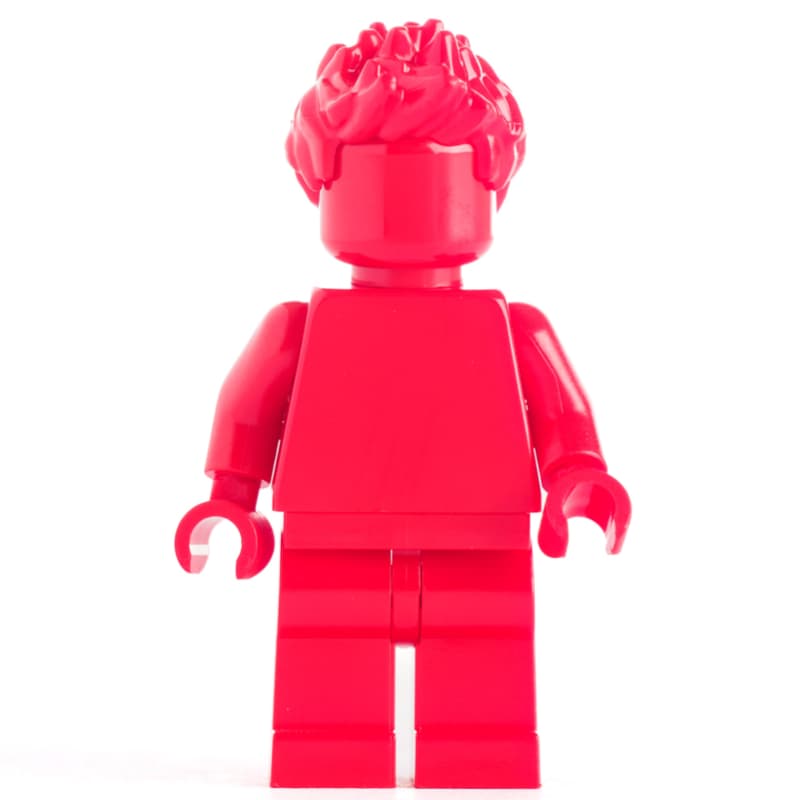 Monochrome Red with Hair
