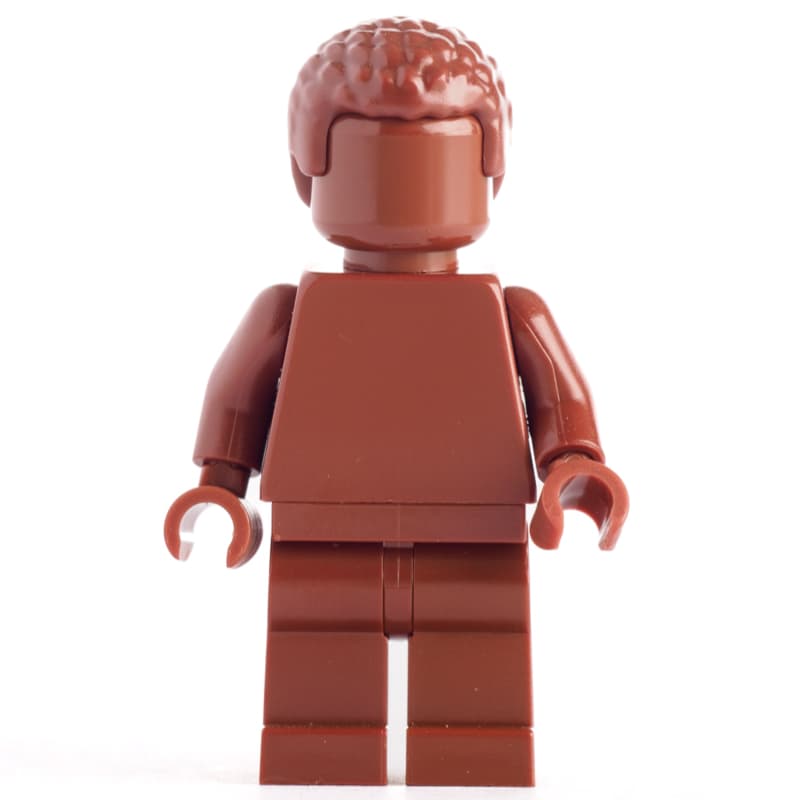 Monochrome Reddish Brown with Hair