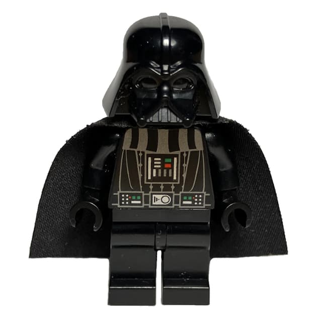 Darth Vader, Light Bluish Gray Skin, White Pupils (3626c Head)