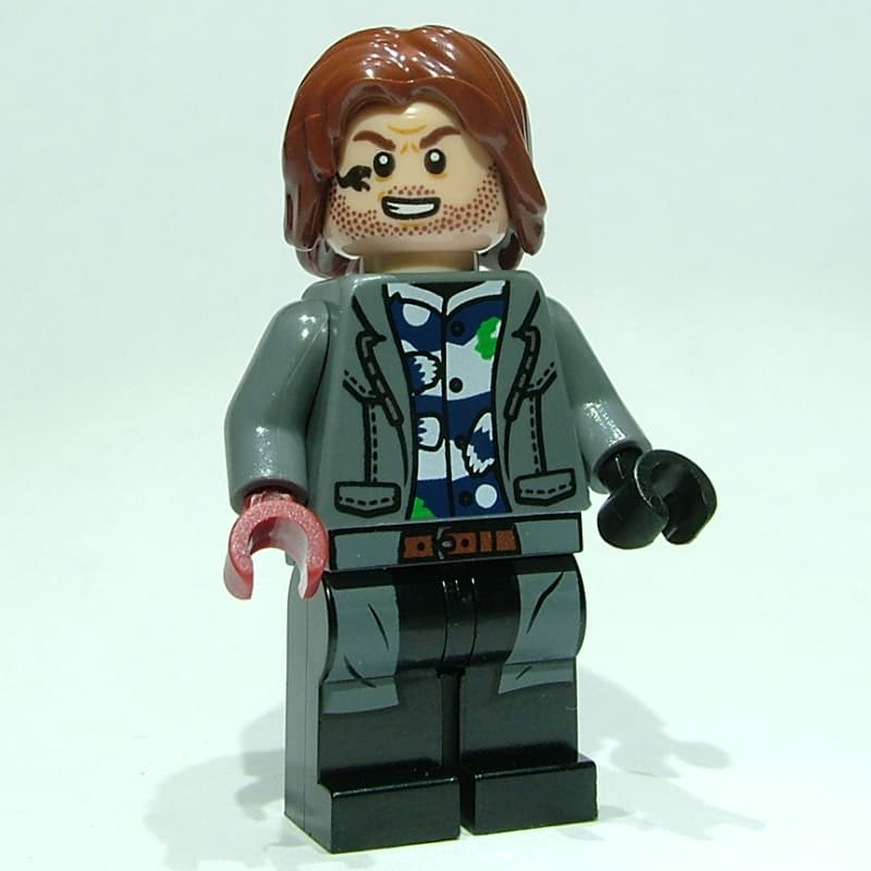 Rainn DeLaCourt - Dark Bluish Gray Jacket, White Shirt