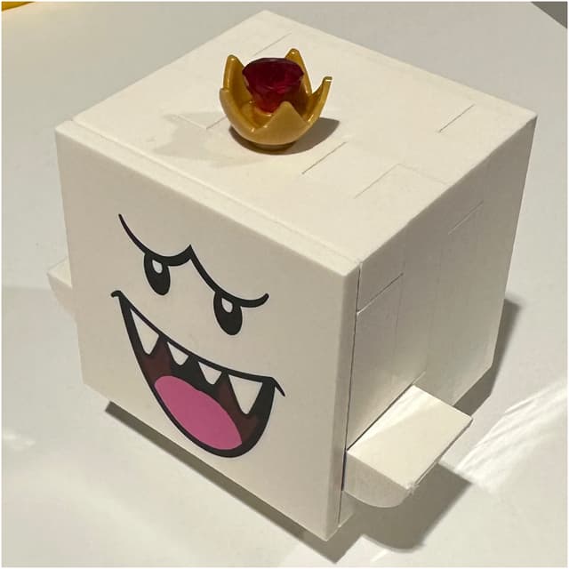 King Boo - Dark Pink Tongue