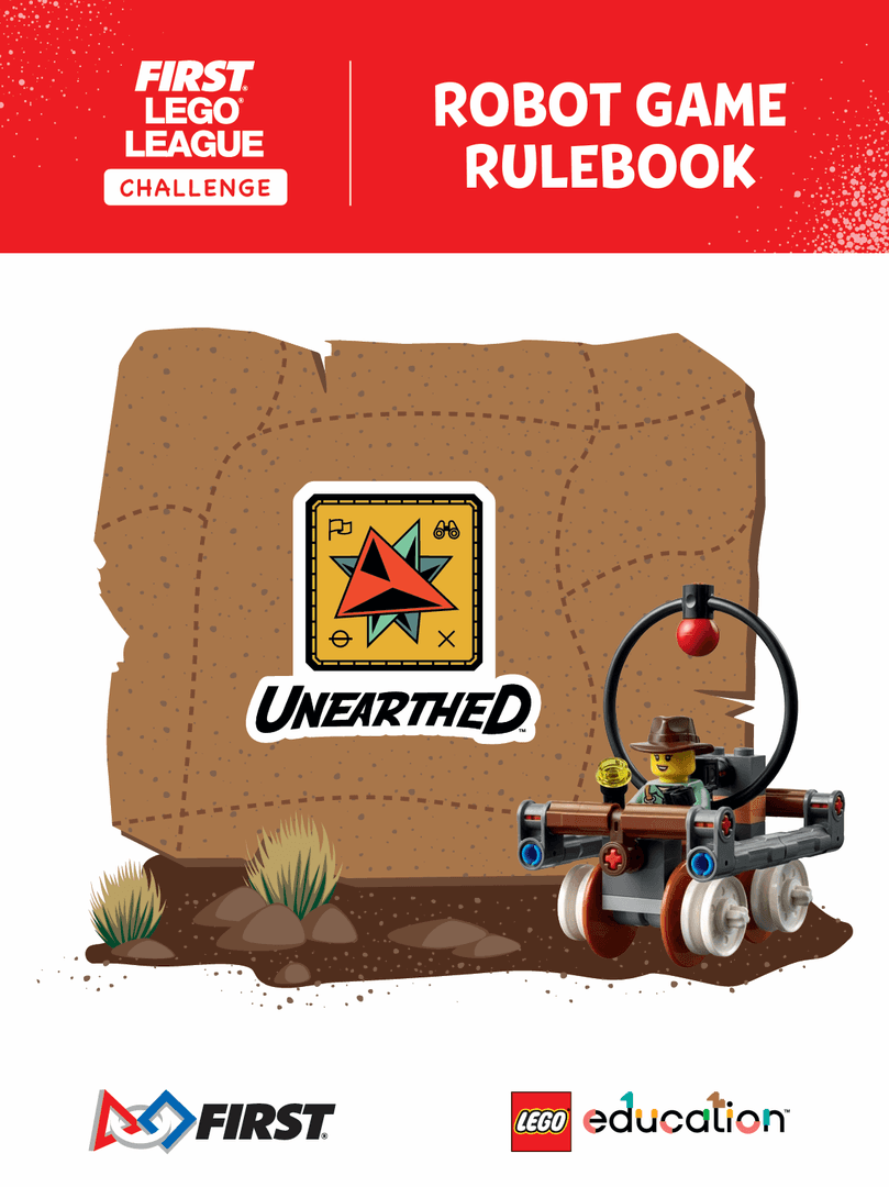 UNEARTHED Robot Game Rulebook (FLL Challenge)