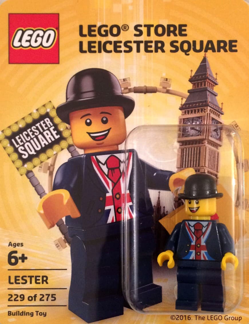 Lester (LEGO Store Leicester Square Grand Opening Version) — 1
