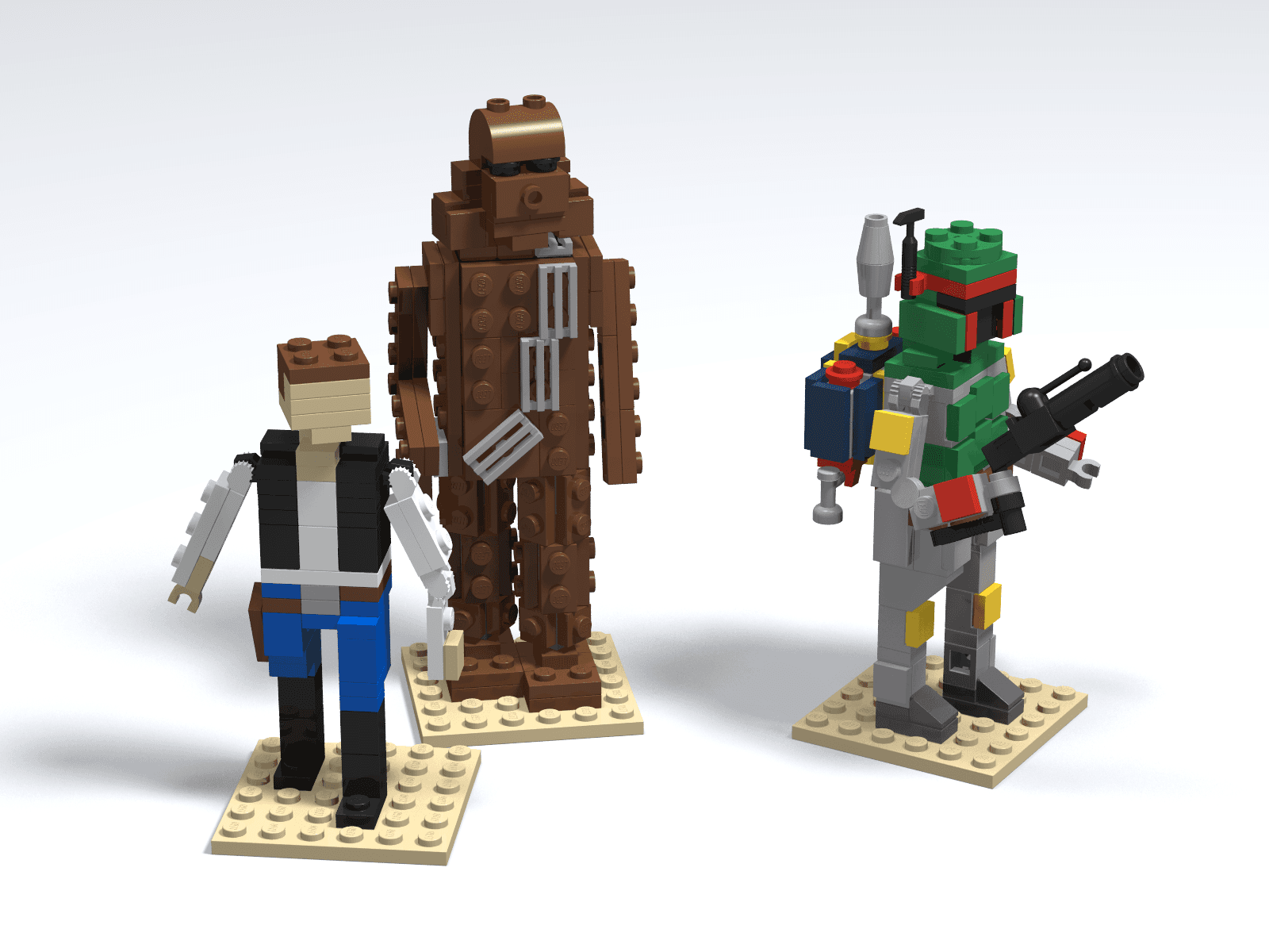 Star Wars Miniland Figures (Toy Fair 2011 Collector's Party)