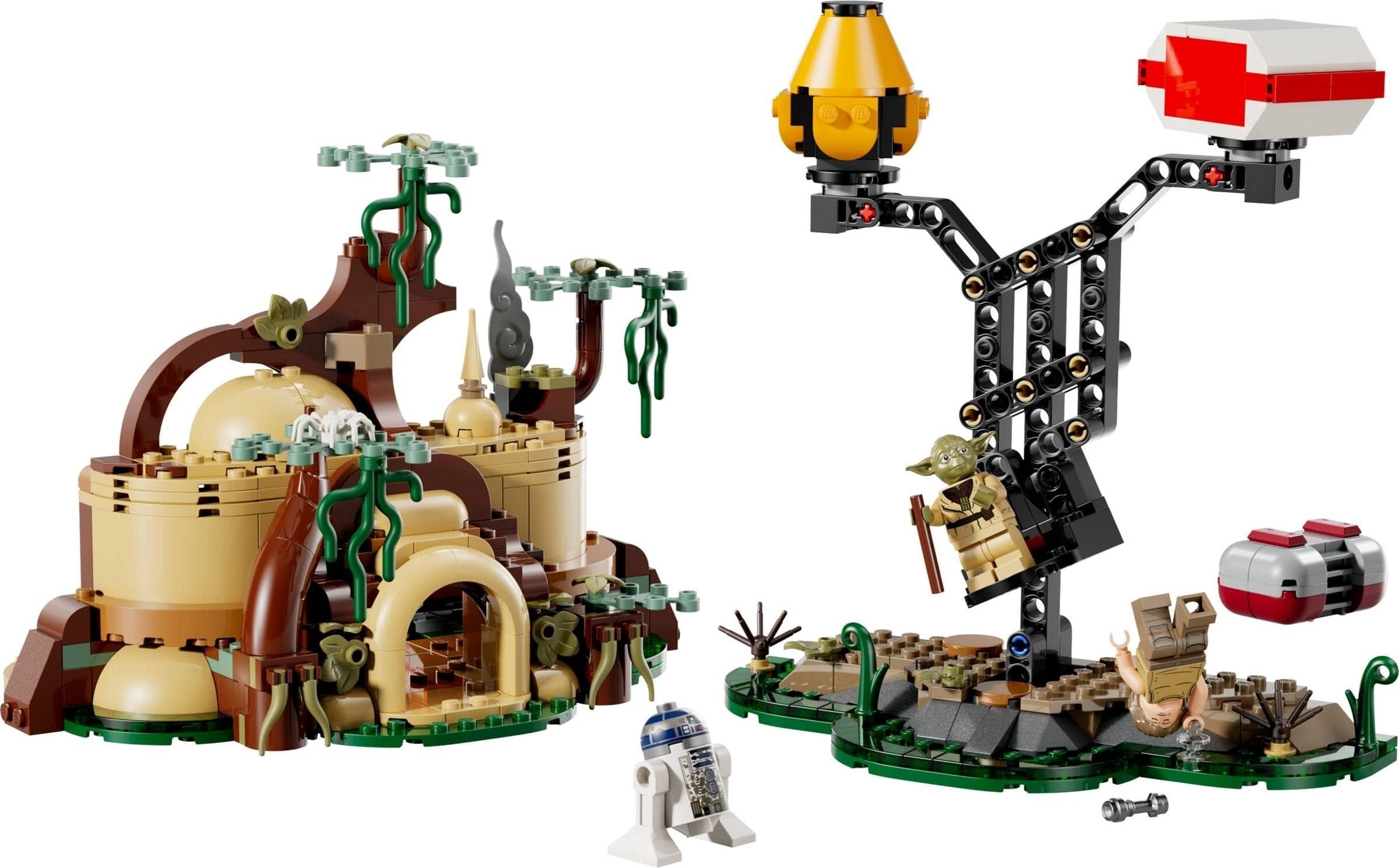 Yoda's Hut and Jedi Training