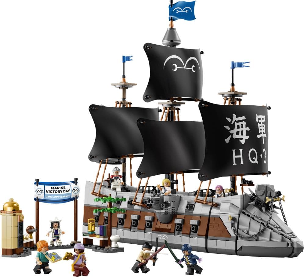 Garp's Marine Battleship — 1