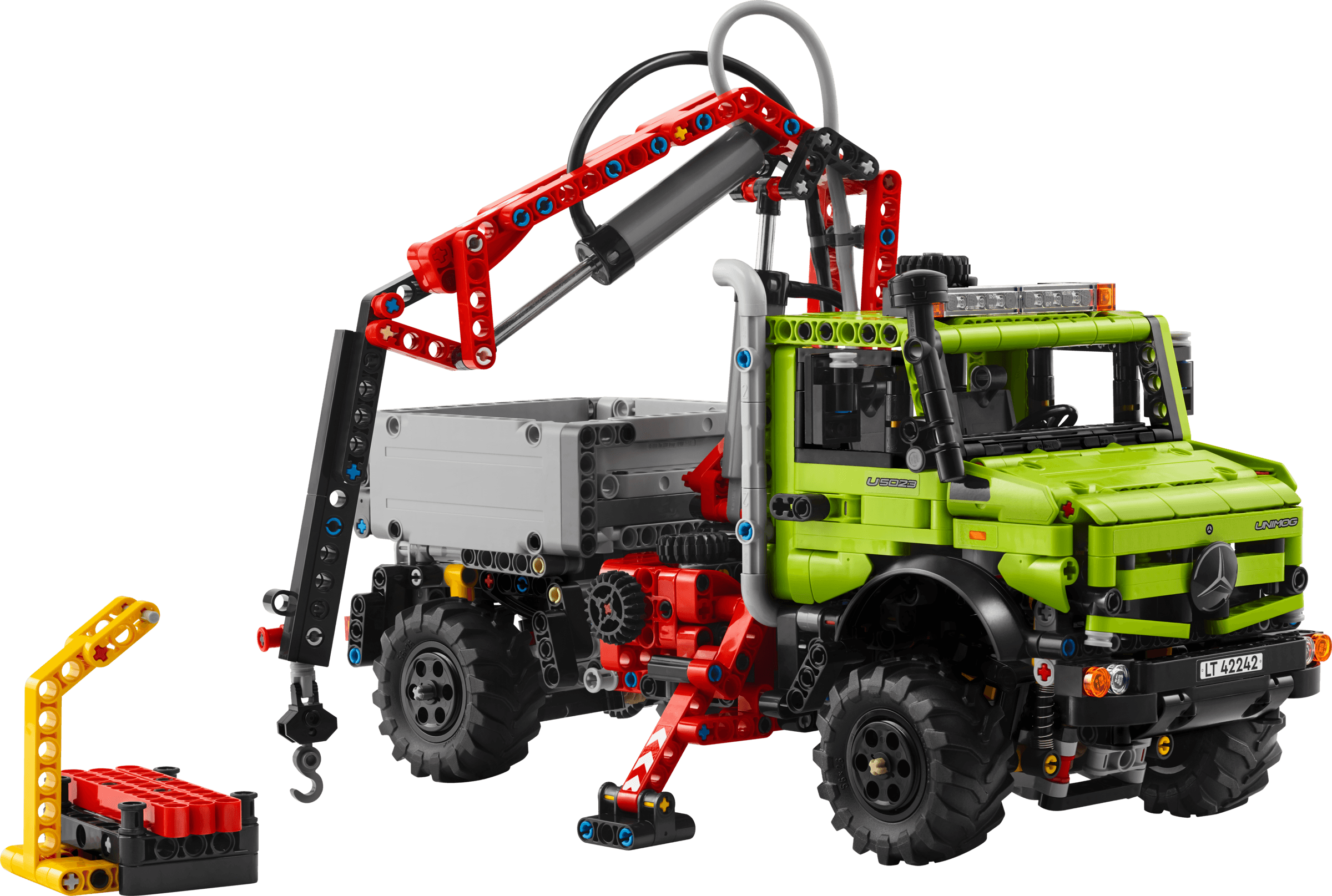 Mercedes-Benz Unimog U 5023 with Crane