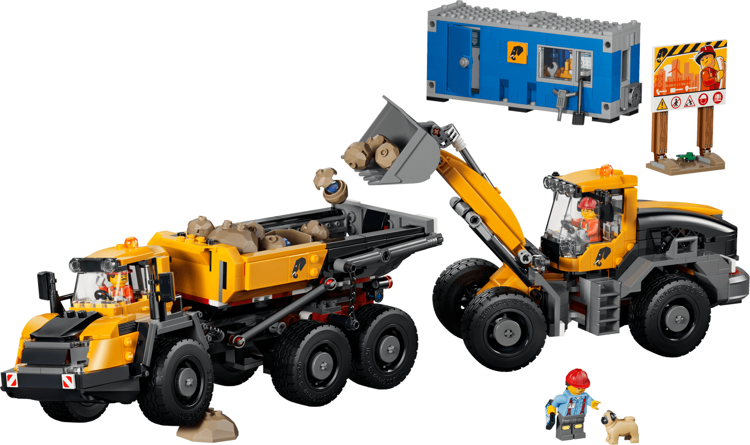 Dump Truck & Front End Loader