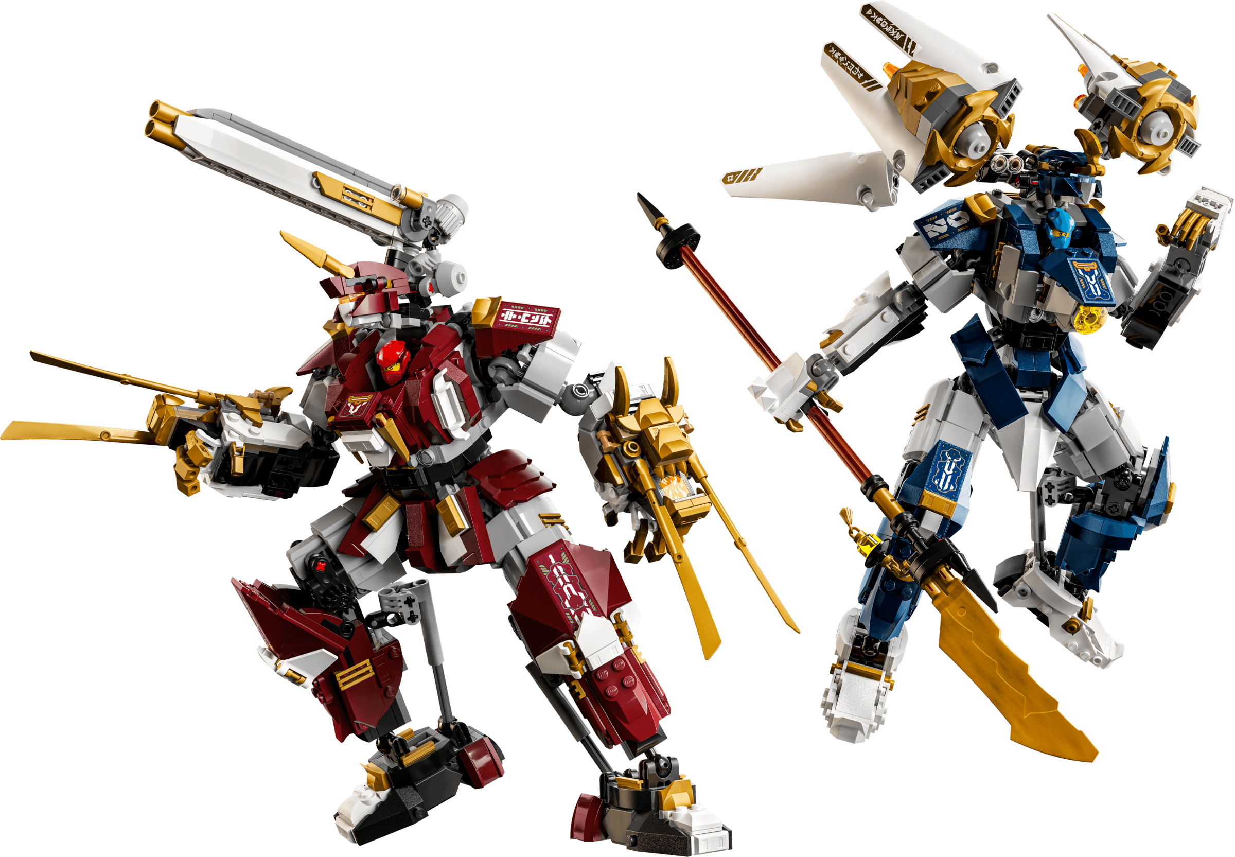 The Twin Titan Mechs