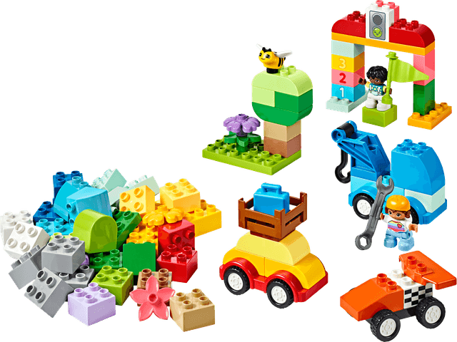 Cars and Trucks Brick Box