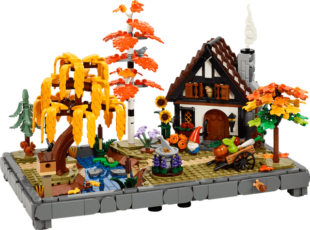 Autumn Cottage Garden