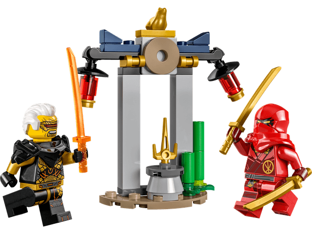 Kai and Rapton's Temple Battle