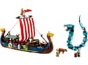 Viking Ship and the Midgard Serpent