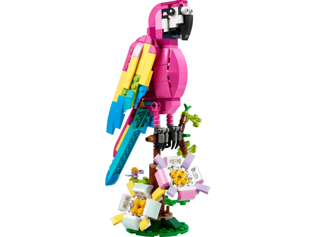 Exotic Pink Parrot