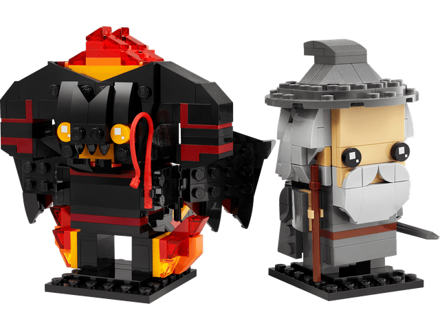 Gandalf the Grey and Balrog