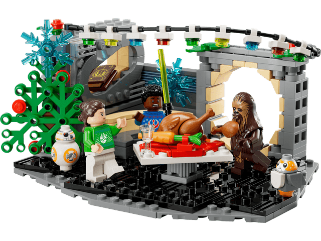 Millennium Falcon Holiday Diorama