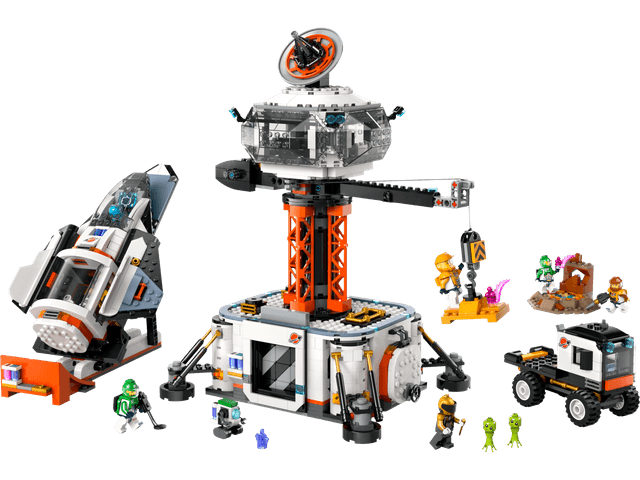 Space Base and Rocket Launchpad
