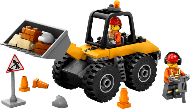 Yellow Construction Wheel Loader