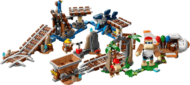 Diddy Kong's Mine Cart Ride Expansion Set