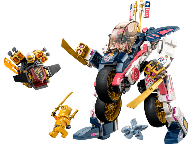 Sora's Transforming Mech Bike Racer