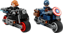 Black Widow & Captain America Motorcycles