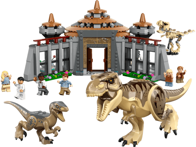 Visitor Center: T. rex & Raptor Attack