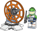 Astronaut and Radio Station