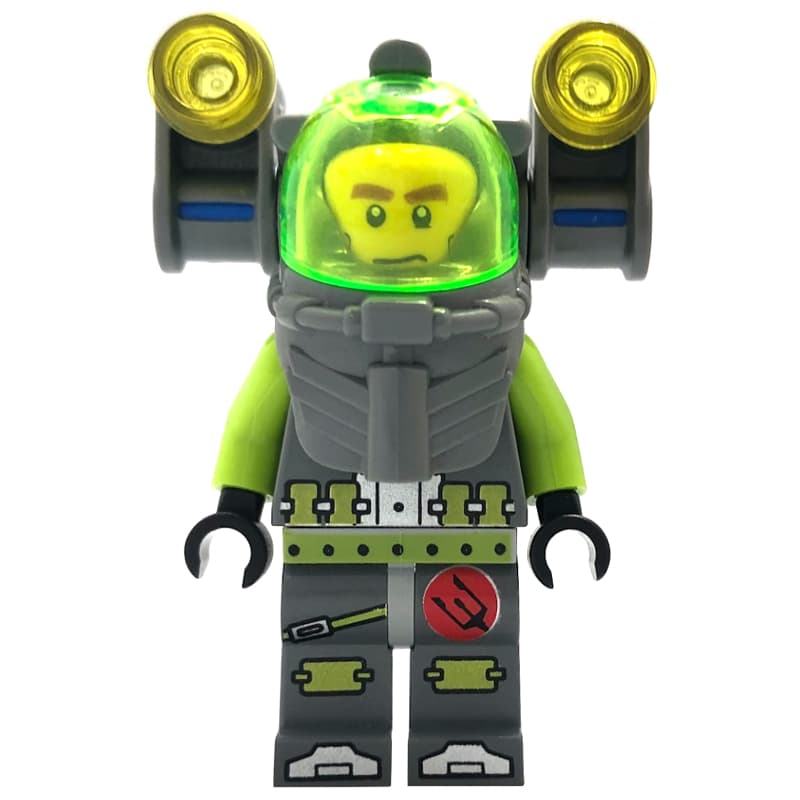 Axel with Backpack with Narrow Lights