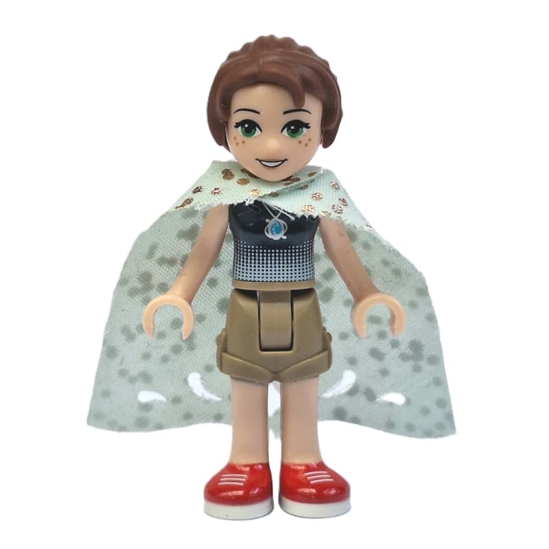Emily Jones with Long Cape