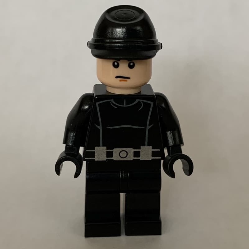 Imperial Crew / Pilot, Black Uniform, Cavalry Cap, Black Hands