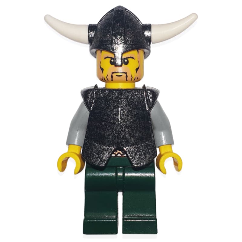 Viking Warrior - Breast Plate, Dark Green Legs