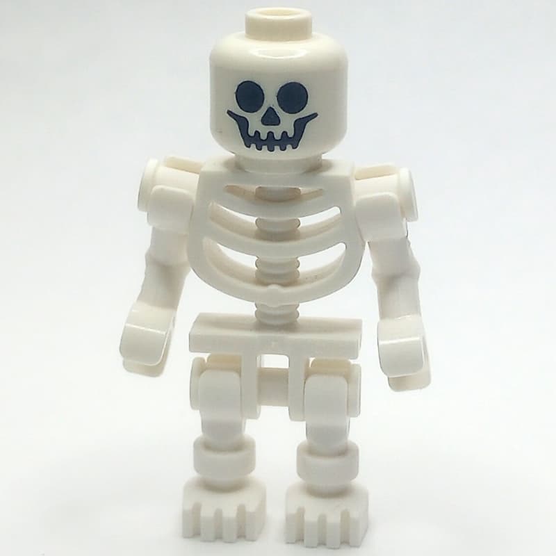 Skeleton, Standard Face, Bent Arms (60115 Torso)