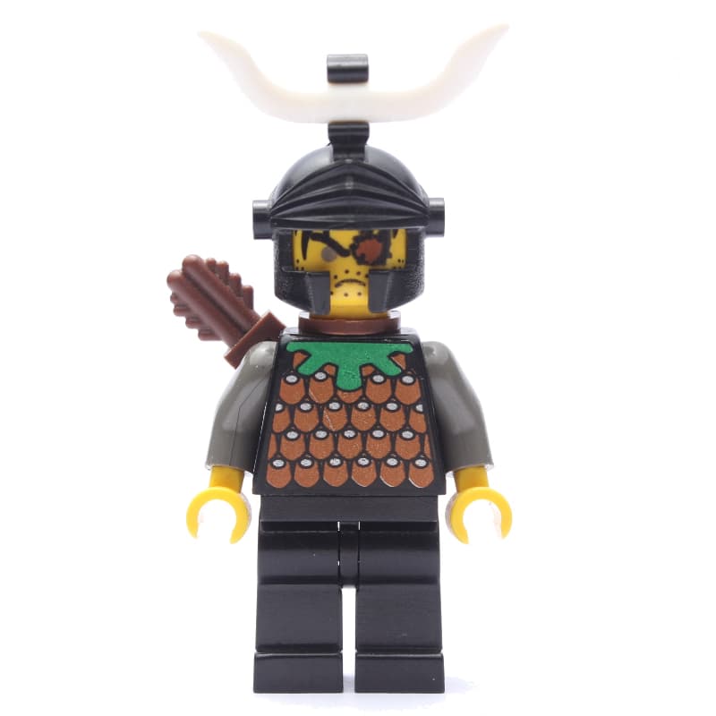 Archer (Knights Kingdom I) - Gilbert the Bad, Black Helmet, Horn