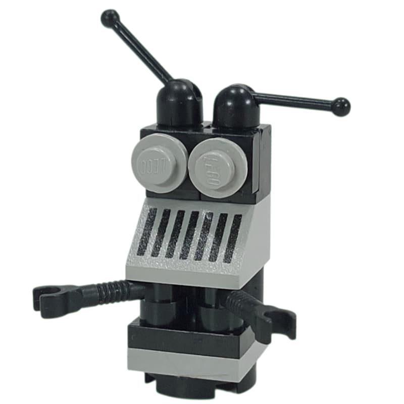 Classic Space Droid - Black and Grey