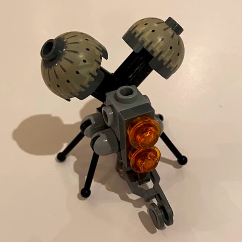Buzz Droid with Zip Line Handle
