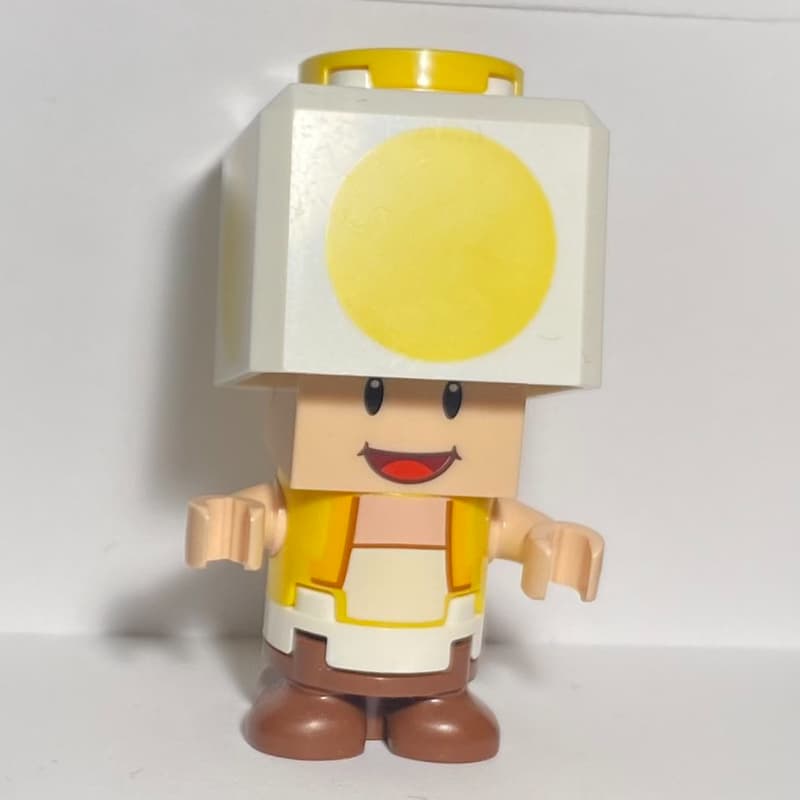 Yellow Toad, Standing